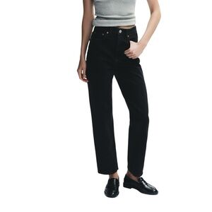Women’s Zara Black Mom Slim Fit Jeans SZ 24